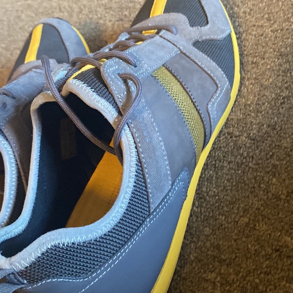 Tsubo Men Radon Leather Lace Up Casual Charcoal Sneaker Shoes size USA 11 F8113G - Picture 3 of 10